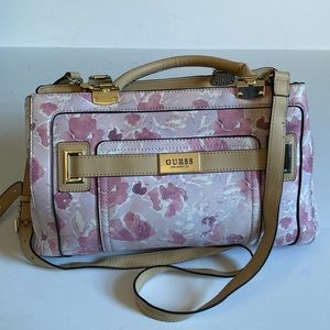 Guess Floral Pink Purse